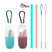 Pajitas de silicona alimentaria