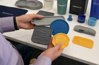 Productos de silicona alimentaria personalizados con logotipos para empresas.