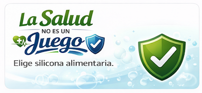 silicona alimentaria, saludable para el medio ambiente