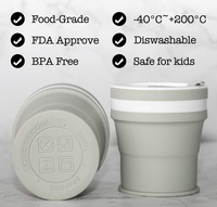 Vasos de silicona alimentaria